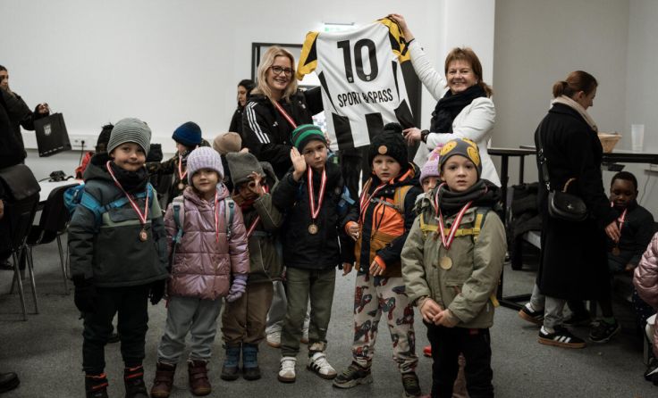 Viel Spaß war bei der Initiative der Stadt Linz garantiert. (Foto: LASK)