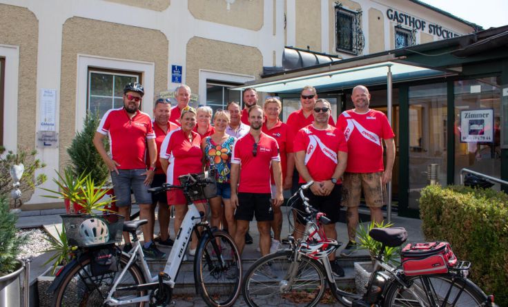 Halt wurde bei aktuellen oder geplanten Projekten im Gemeindegebiet gemacht. (Foto: SPÖ Ennsdorf)