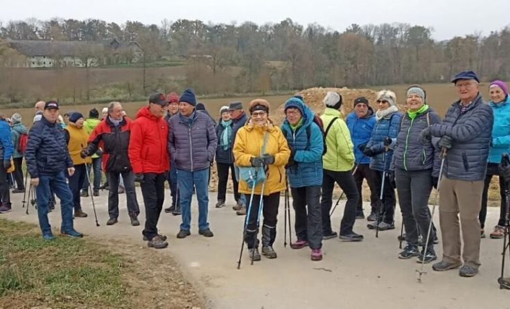 Fast zehn Kilometer wanderte die Truppe. (Foto: PV Kronstorf-Hargelsberg)