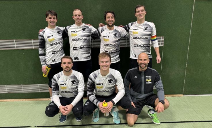 Das Ennser Faustball-Team bei der Bundesliga in Kremsmünster. (Foto: TV Enns)