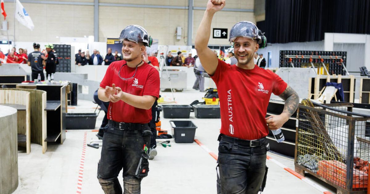 EuroSkills 2025: Lukas Ritzberger aus Enns holt Gold