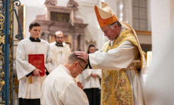 Aus Frater wird Pater: Jakobus Sieberer-Kefer zum Diakon geweiht