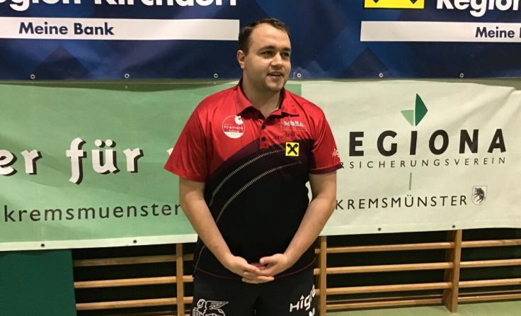 Tischtennisspieler Philipp Wellinger vom TuS Kremsmünster 1 (Foto: TuS Kremsmünster)