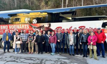 Gemeindebedienstete aus dem Bezirk auf Bildungstage