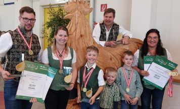 Vier Bundessiege für Nußbacher Familienbetrieb bei Wieselburger Ab-Hof-Messe