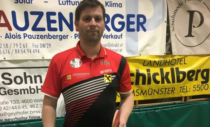 Milan Zaunmüller in alter Stärke (Foto: TuS Kremsmünster)