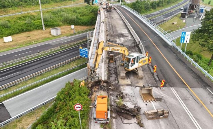 Einblick in die Bauarbeiten (Foto: ASFINAG)