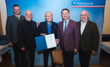 FPÖ Bezirk Kirchdorf ehrte langjährige Mitglieder