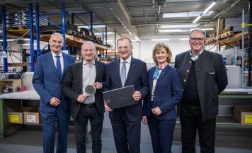 Landeshauptmann Thomas Stelzer zu Besuch bei Piesslinger in Molln