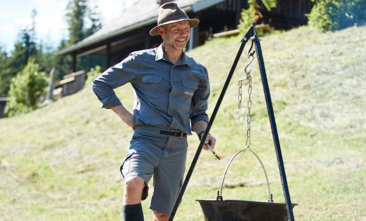 Feuerstelle beim WildnisCamp (Foto: Sonja Schäfer)