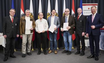 Blutspender aus der Kremstal-Region im Landhaus geehrt