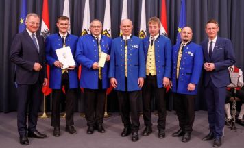 Musikverein Steinbach an der Steyr startet mit Auszeichnungen ins Jahr 2026 