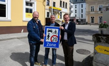 Dietlstraße in Kirchdorf wird ab Mitte Juni zur Begegnungszone