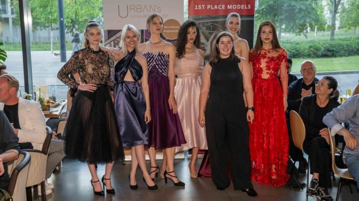 Kremsmünsterer Designerin Sperrer bei International Fashionweek Night in Wien