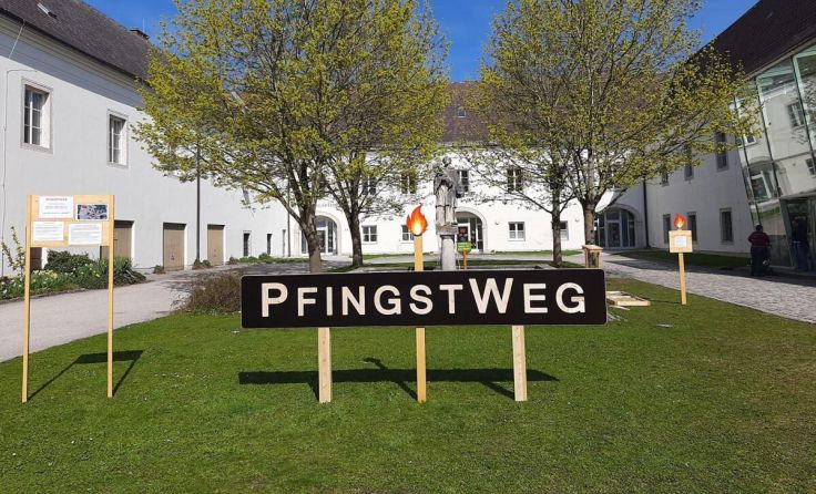 Start ist beim Pfarrhof in Pettenbach. (Foto: PGR Pettenbach)
