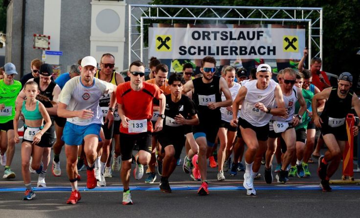 Die Orts- und Kinderläufe finden am Samstagnachmittag ab 17 Uhr statt. (Foto: Gemeinde Schlierbach)