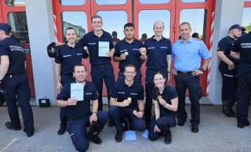 Sechs Irndorfer Feuerwehrleute bestehen Leistungsabzeichen in Gold