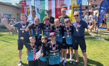 U12-Faustballer aus Nußbach holen erstmals den Staatsmeistertitel