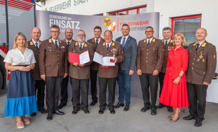 Bei der Neuwahl des Bezirks-Feuerwehrkommandos (Foto: Jack Haijes)