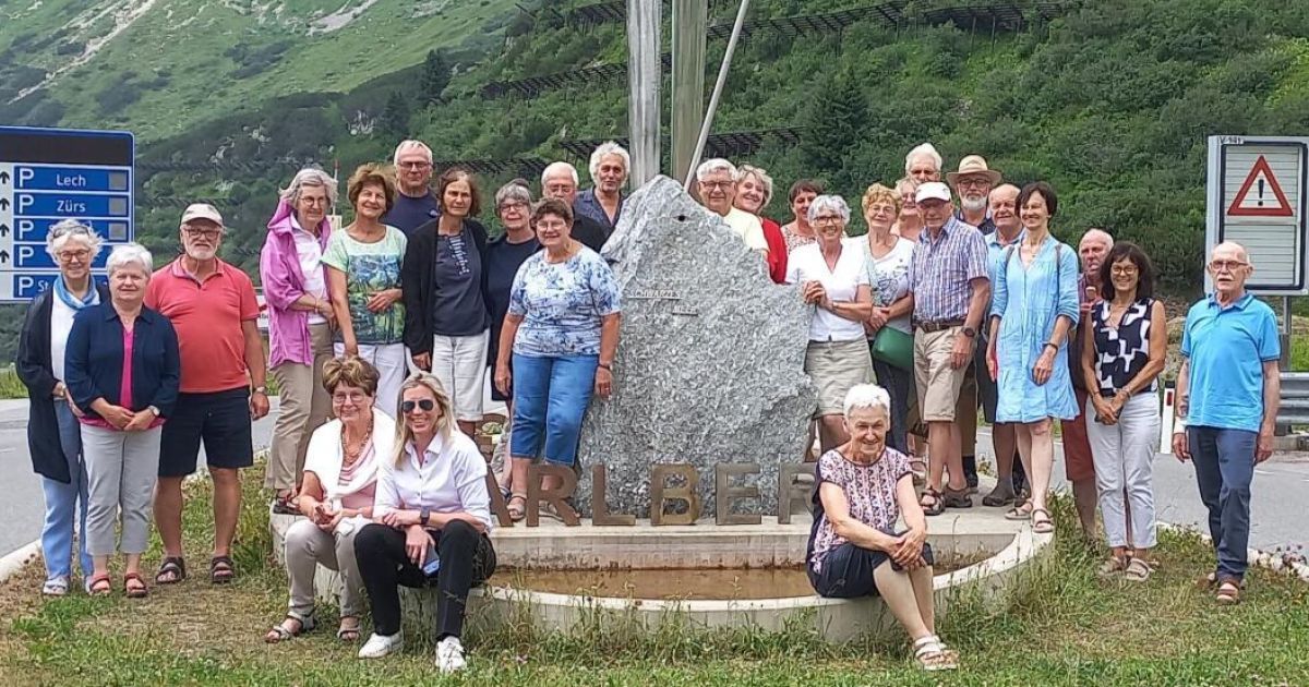 Seniorenbund Kremsmünster auf viertägiger Reise an den Bodensee