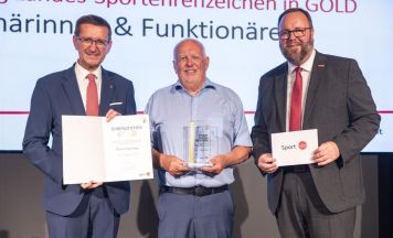 Windischgarstener erhält das Sportehrenzeichen in Gold