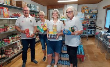 Lions Club Windischgarsten hilft Rotkreuz-Markt mit Warenspende