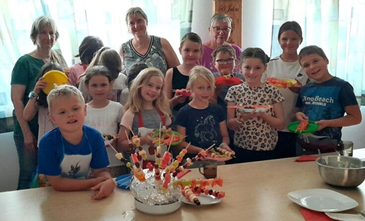 Gemeinsam wurde gekocht, gebacken, gebraten und natürlich viel genascht. (Foto: SPÖ-Frauen Molln)
