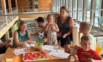 Kinder gingen in Molln dem Bücherwurm auf die Spur