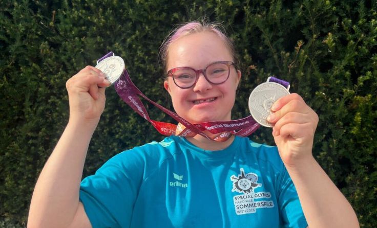 Agnes Bruckner brillierte bei den heurigen Special Olympics in Wien. (Foto: Bruckner)