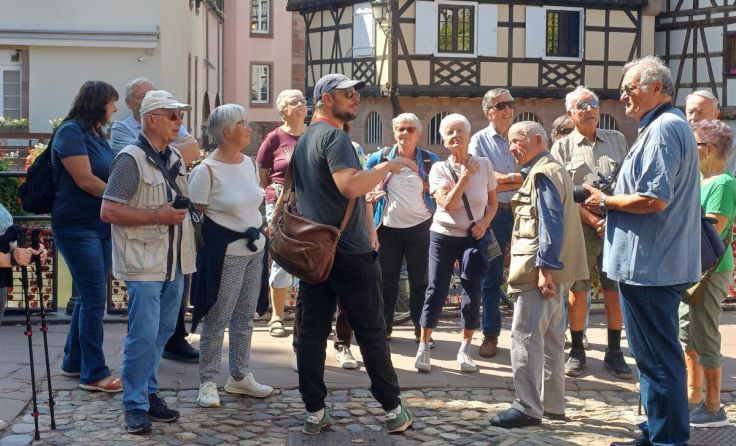 Bei der diesjährigen Reise nach Deutschland und Frankreich. (Foto: Seniorenbund Micheldorf)