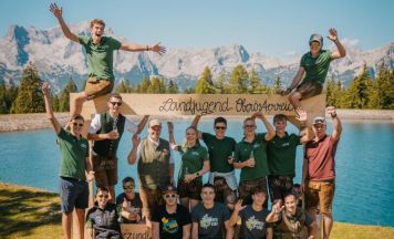 Landjugend Oberösterreich feierte 75. Jubiläum mit Bergevent auf der Höss
