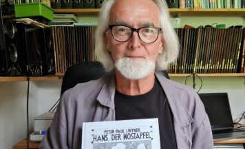 Hans, der Mostapfel von Peter-Paul Lintner wird in Frankfurt präsentiert