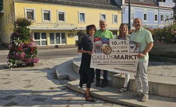 Kremsmünster feiert zehn Jahre Gallusmarkt