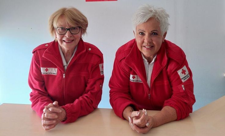 Friederike Öllinger und Heidi Felbermayr vom Rotkreuz-Markt Kirchdorf (Foto: RKOÖ)