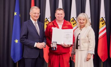 Vier Retter aus dem Bezirk Kirchdorf geehrt