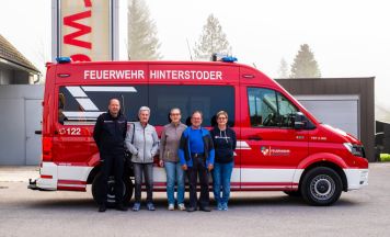Flohmärkte in Hinterstoder unterstützten Kauf des neuen Feuerwehrfahrzeugs