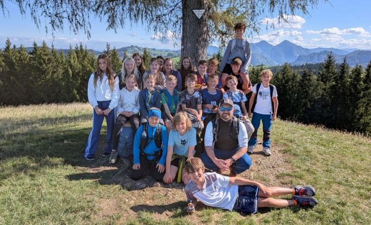Beim Wandertag (Foto: BRG BORG Kirchdorf)