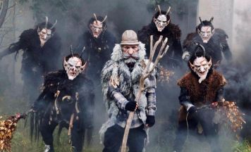 Erster Krampuslauf mit Aftershow-Party und Techno-Musik in Kirchdorf