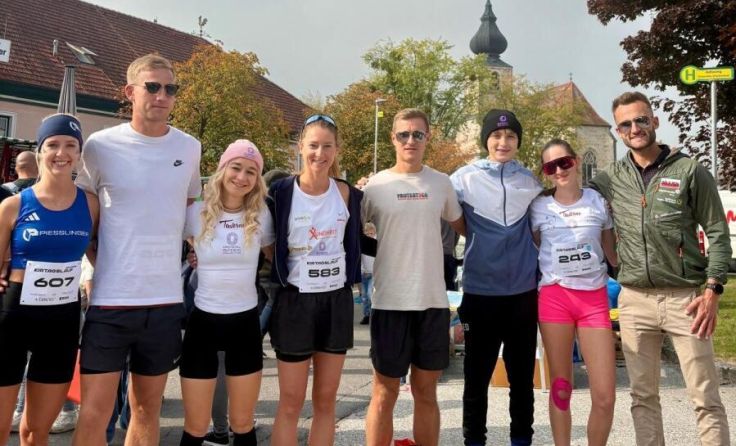 Beim Adlwanger Kirtagslauf (Foto: KRC)