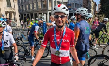 Schlierbacher fährt bei Radmarathon-Europameisterschaft auf Rang neun