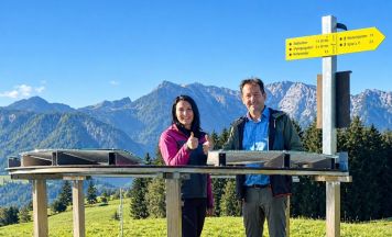 Neuer Aussichtspunkt am Stummerkogel