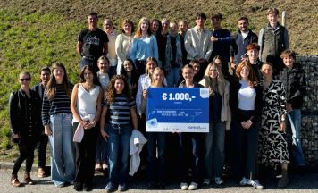 Stiftsgymnasium Kremsmünster gewinnt mit Korallenriff aus Altpapier Kreativpreis