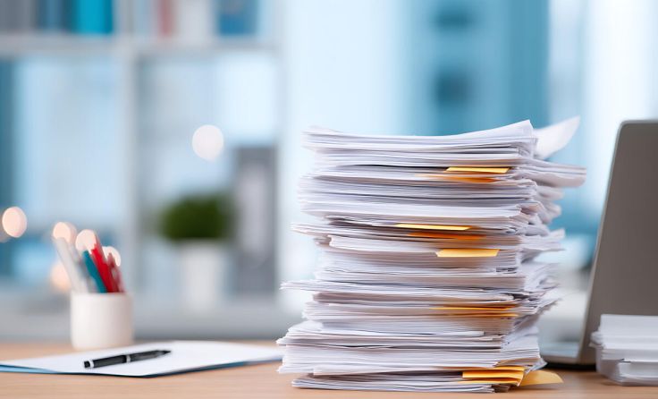 Der Absatz im Papierfachhandel bleibt halbwegs stabil. (Foto: Cam/stock.adobe.com)