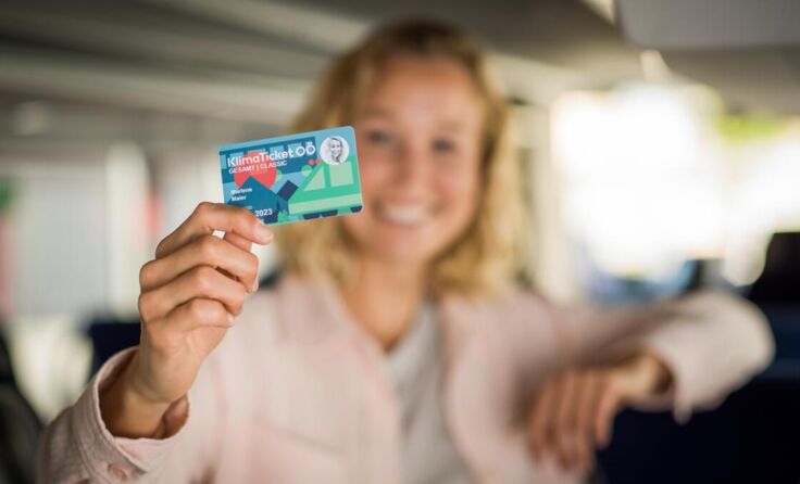 Das Klimaticket in Oberösterreich wird mit Jahresbeginn 2026 teurer. (Foto: OÖVV)