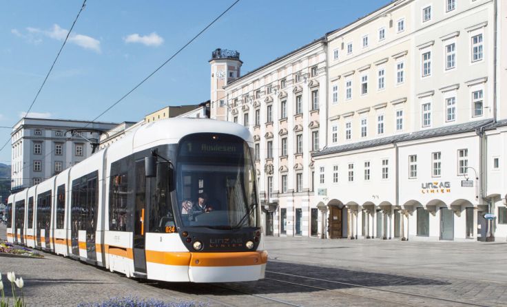 Die Straßenbahn soll bis nach Pichling verlängert werden. (Foto: Linz AG/Grox)