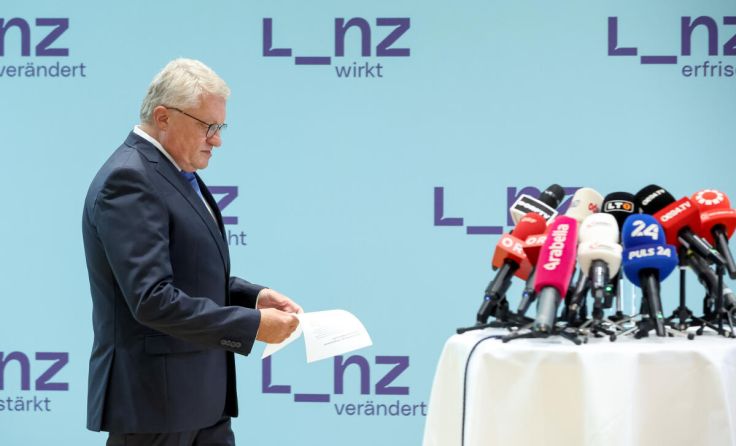 Luger musste nach Bekanntwerden der Affäre zurücktreten. (Foto: Volker Weihbold)