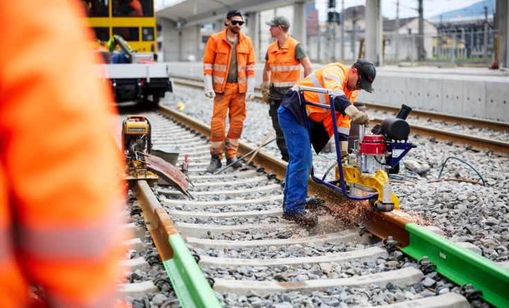 Im April wird rund um Linz-Ebelsberg gearbeitet (Symbolfoto). (Foto: ÖBB/Andreas Scheiblecker)