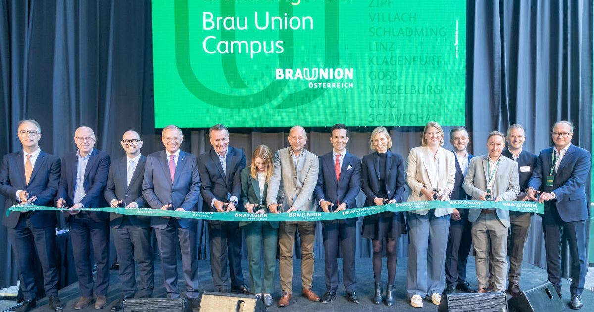 Brau Union eröffnete feierlich neue Zentrale im Quadrill in Linz