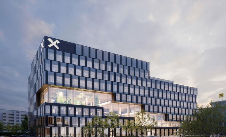2029 soll die neue Zentrale fertig sein. (Foto: RLB OÖ)