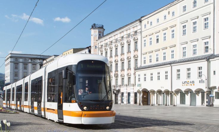 Der Linzathlon sorgt für Unterbrechungen im Straßenbahn-Verkehr. (Foto: LINZ AG/Grox)